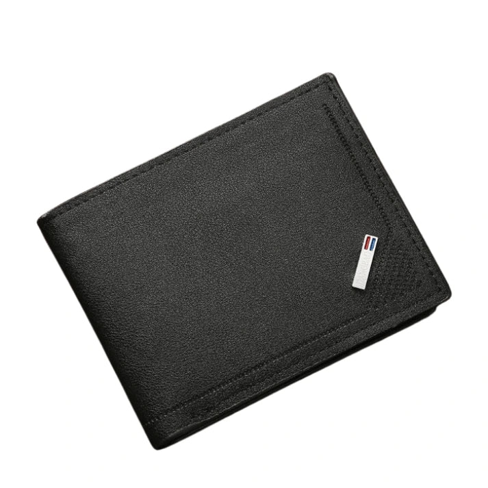 Cartera Massimo Bifold – Elegancia y Seguridad en Cuero Genuino