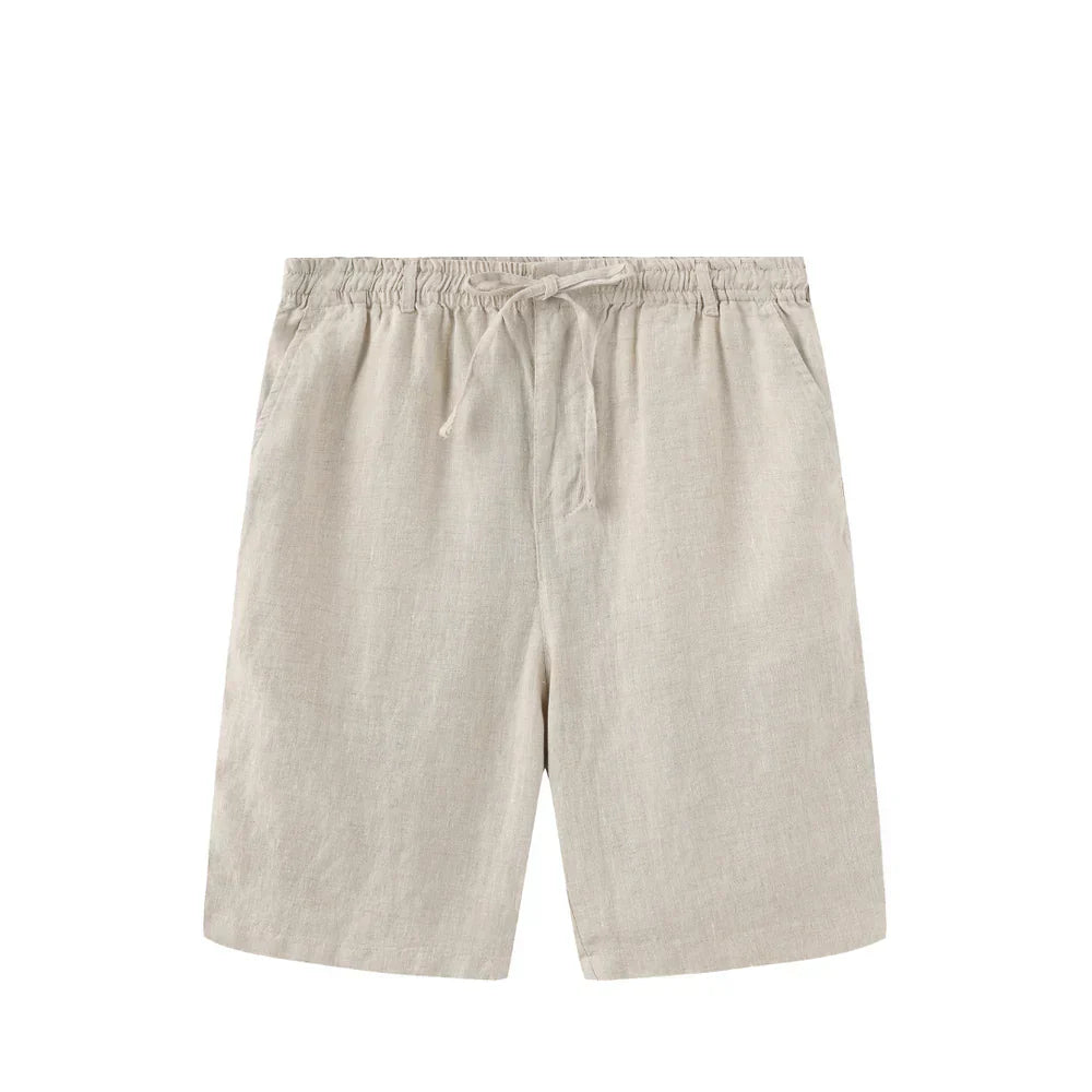 Bermuda de lino para hombre Bravon