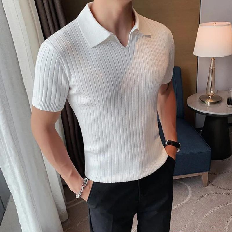 Polo Vintage Bravon Slim – Estilo y Comodidad Premium