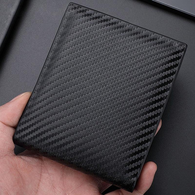 Cartera Bravon New Carbon – Innovación, Seguridad y Estilo Moderno