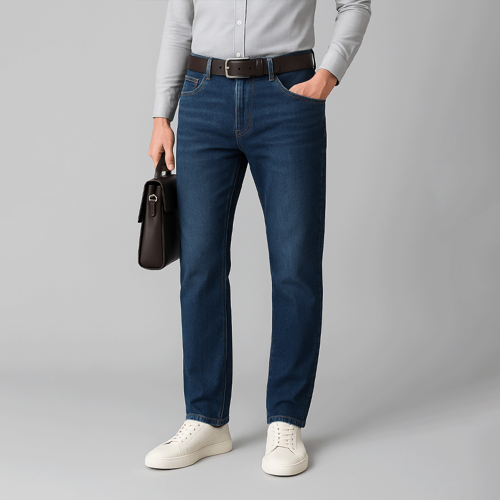 Pantalón Jeans Bravon Clásico – Estilo Atemporal y Comodidad Duradera