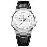 Reloj Bravon Noir – Minimalismo y Elegancia con Correa de Cuero Premium