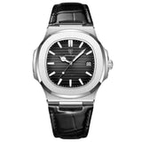 Reloj Bravon Noir – Minimalismo y Elegancia con Correa de Cuero Premium