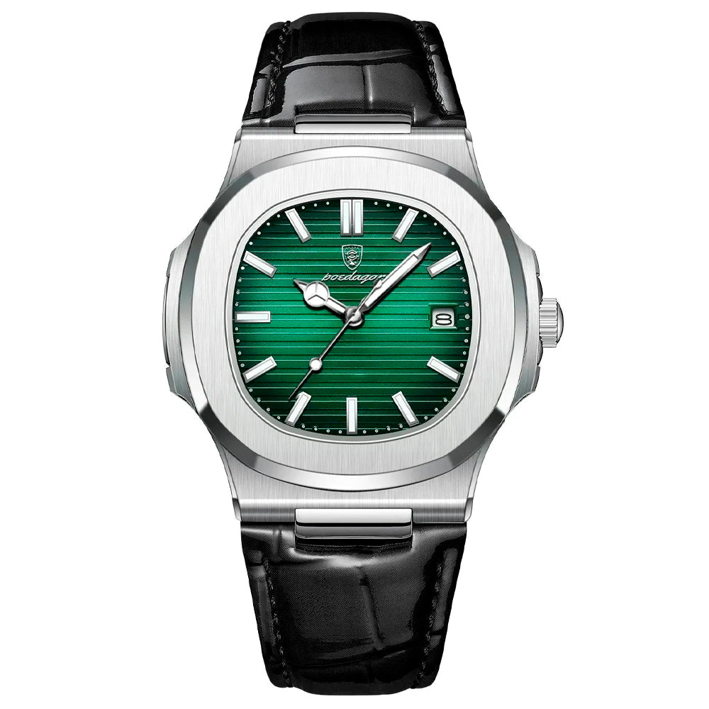 Reloj Bravon Noir – Minimalismo y Elegancia con Correa de Cuero Premium